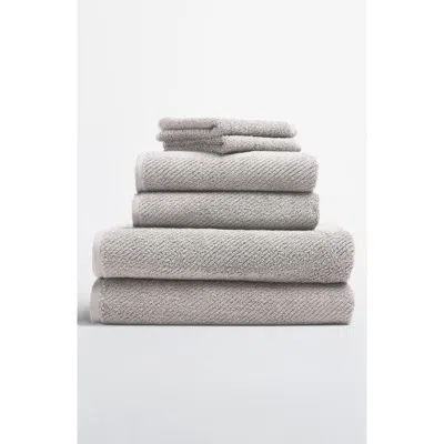 Coyuchi Air Weight® Organic Cotton Bath Essentials In Gray