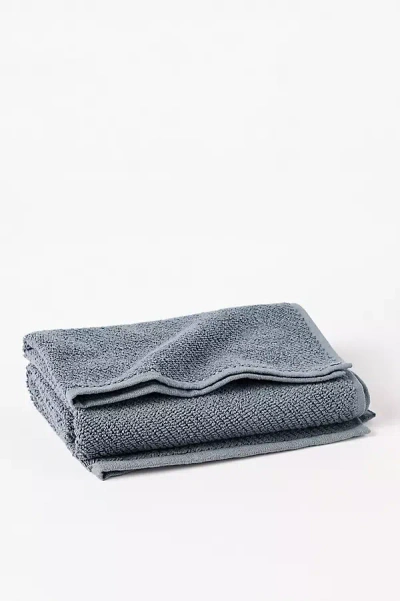 Coyuchi Air Weight Organic Guest Towel In Gray