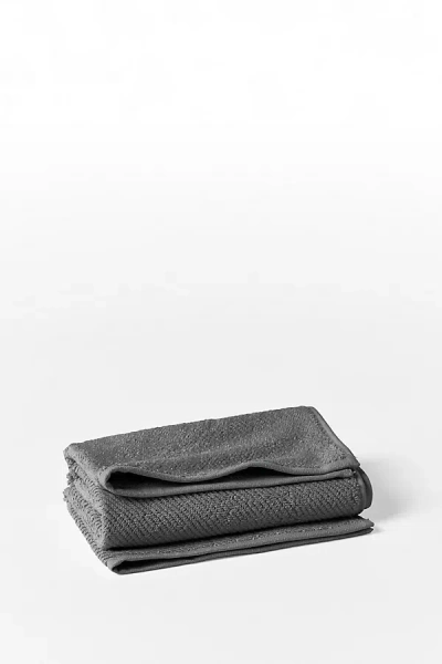 Coyuchi Air Weight Organic Guest Towel In Grey