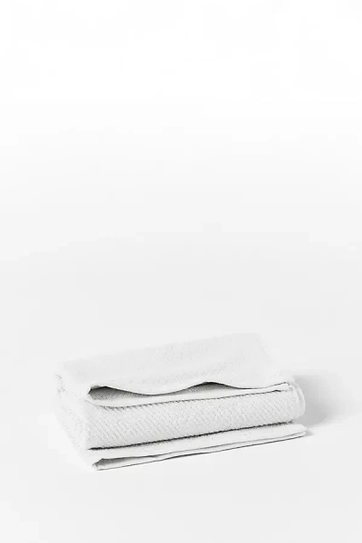 Coyuchi Air Weight Organic Guest Towel In Gray