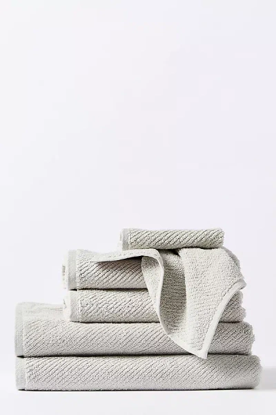 Coyuchi Air Weight Organic Towel Set In Gray