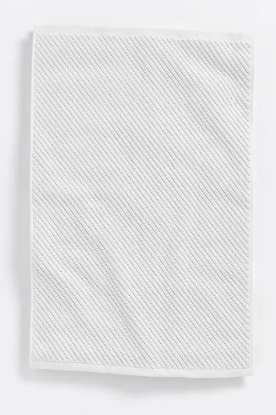 Coyuchi Air Weight Organic Twill Bath Mat In White
