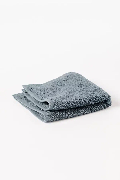 Coyuchi Air Weight Organic Wash Cloth In Gray