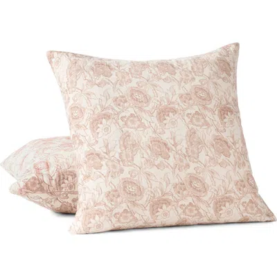 Coyuchi Balboa Organic Matelassé Print Decorative Pillow Cover In Neutral
