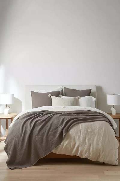 Coyuchi Cascade Organic Matelasse Blanket