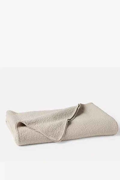 Coyuchi Cascade Organic Matelasse Blanket