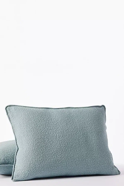 Coyuchi Cascade Organic Matelasse Sham In Animal Print