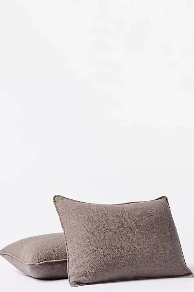 Coyuchi Cascade Organic Matelasse Sham