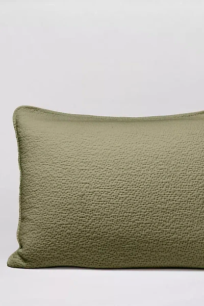 Coyuchi Cascade Organic Matelasse Sham