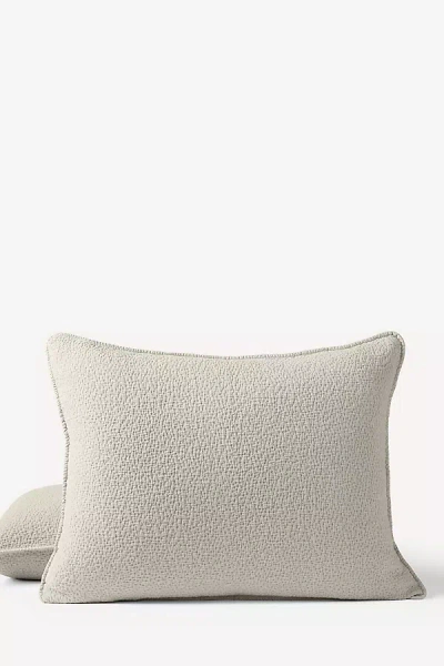 Coyuchi Cascade Organic Matelasse Sham