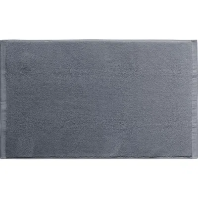 Coyuchi Classic Organic Cotton Bath Mat In Gray