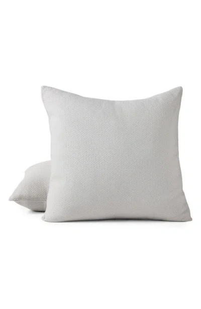 Coyuchi Classic Organic Cotton Euro Pillow Sham In Gray