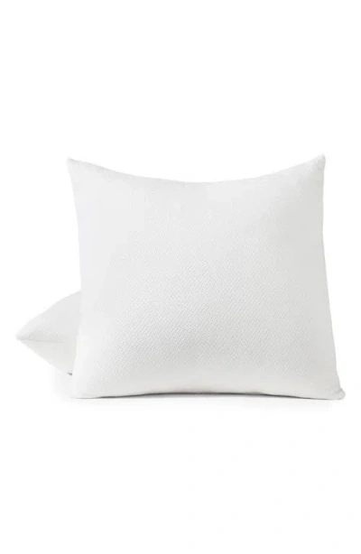 Coyuchi Classic Organic Cotton Euro Pillow Sham In White