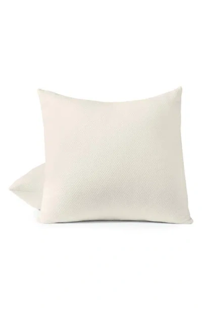 Coyuchi Classic Organic Cotton Euro Pillow Sham In White