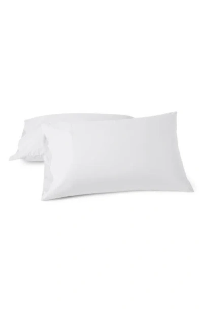 Coyuchi Classic Organic Cotton Sateen Pillowcases In White