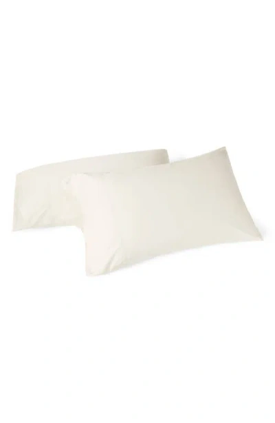 Coyuchi Classic Organic Cotton Sateen Pillowcases In Neutral