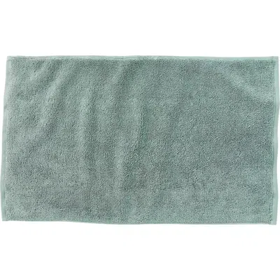 Coyuchi Cloud Loom™ Organic Cotton Bath Mat In Green