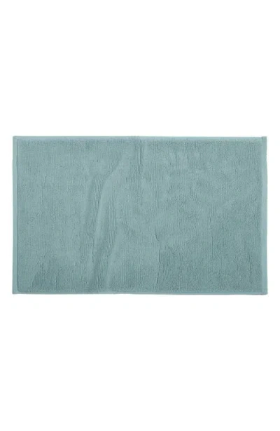 Coyuchi Cloud Loom™ Organic Cotton Bath Rug In Blue