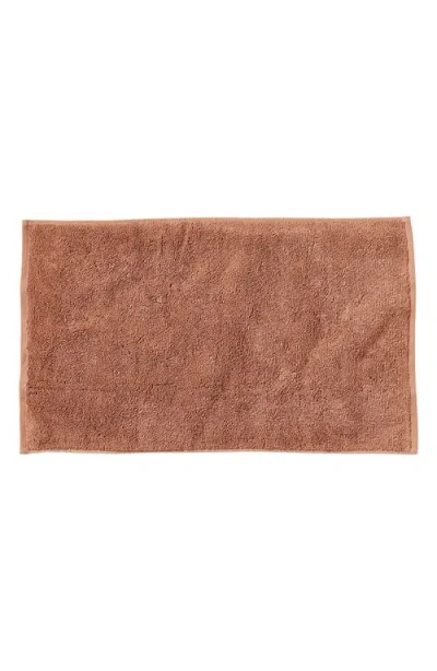 Coyuchi Cloud Loom™ Organic Cotton Bath Rug In Brown
