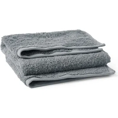 Coyuchi Cloud Loom™ Organic Cotton Bath Sheet In Gray