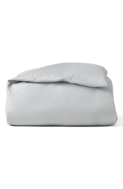 Coyuchi Cloud Soft Organic Cotton Duvet Cover In Gray