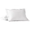 Coyuchi Cloud Soft Organic Cotton Sateen Pillow Sham In Alpine White