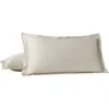 Coyuchi Cloud Soft Organic Cotton Sateen Sham In Nude