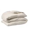 Coyuchi Cloud Soft Sateen Duvet Cover, Twin In Neutral