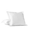 Coyuchi Cloud Soft Sateen Euro Sham In White