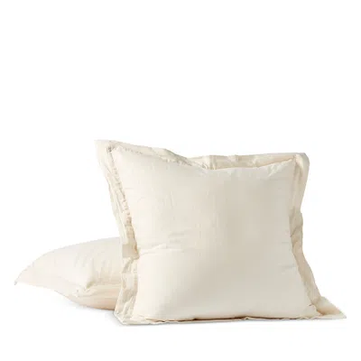 Coyuchi Cloud Soft Sateen Euro Sham In Blue