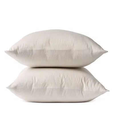 Coyuchi Cloud Soft Sateen King Pillowcases, Set Of 2 In White
