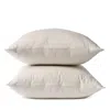 Coyuchi Cloud Soft Sateen Standard Pillowcases, Set Of 2 In Neutral