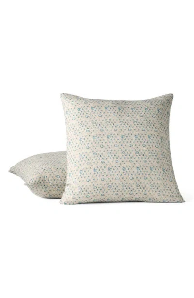Coyuchi Coral Bell Print Throw Pillow Cover In Neutral