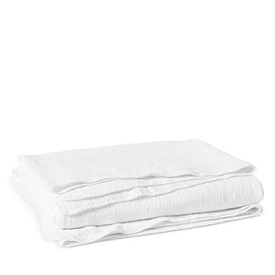 Coyuchi Cotton Cascade Coverlet, Twin In White