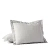 Coyuchi 300 Thread Count Organic Cotton Percale Pillow Sham In Seal