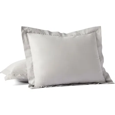 Coyuchi Count Organic Cotton Percale Pillow Sham In Seal