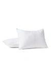 Coyuchi Crinkled Organic Cotton Percale Sham In Alpine White
