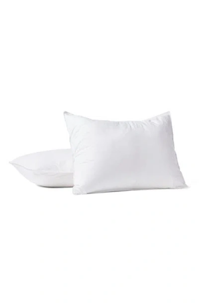 Coyuchi Crinkled Organic Cotton Percale Sham In Alpine White
