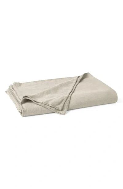 Coyuchi Helena Organic Linen Blanket In Neutral