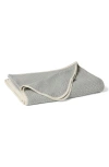 Coyuchi Honeycomb Organic Cotton Blanket In Blue