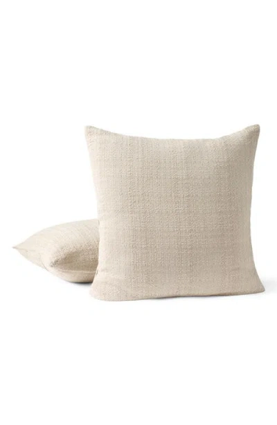 Coyuchi Lido Organic Cotton Throw Pillow Cover In Neutral