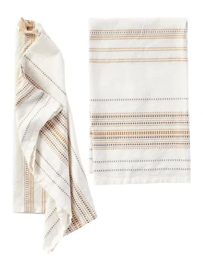 Coyuchi Lobos Organic Hand Towel Set In Neutral