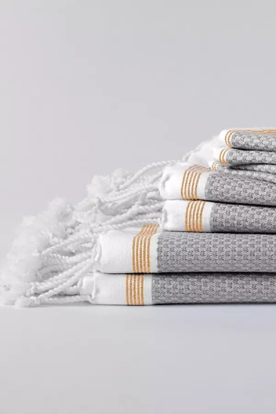 Coyuchi Mediterranean Organic 6pc Towel Set In Gray