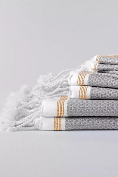 Coyuchi Mediterranean Organic 6pc Towel Set In Grey