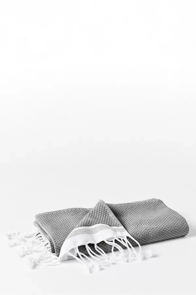 Coyuchi Mediterranean Organic Bath Sheet In Blue