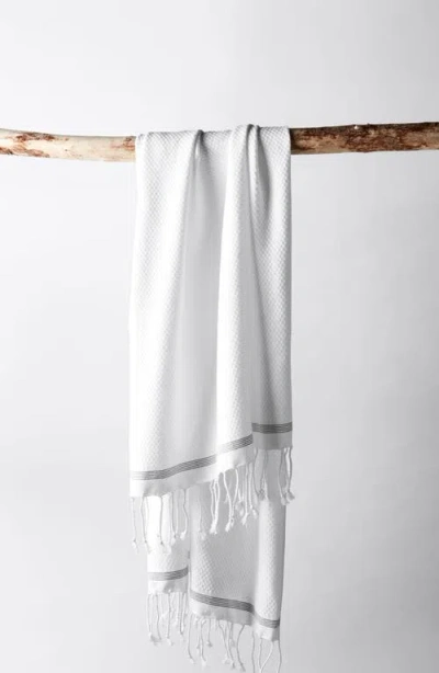 Coyuchi Mediterranean Organic Cotton Bath Essentials In White
