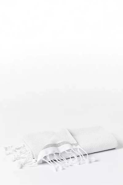 Coyuchi Mediterranean Organic Towel Set In White