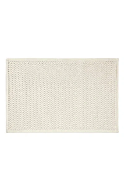 Coyuchi Moonstone Organic Cotton Bath Rug In Neutral