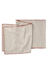 Coyuchi Olivos Organic Linen Table Runner In Multi