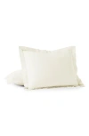 Coyuchi Organic Cotton Percale Pillow Sham In White